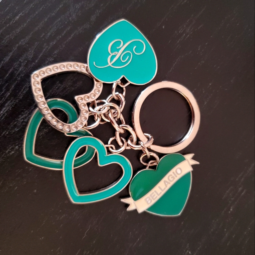 Bellagio heart keychain